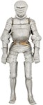 Composite suit of armour fits together to show its metal