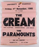 Sixties concert poster is cream of the crop