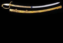 French sabre presented by Lafayette in Pennsylvania sale