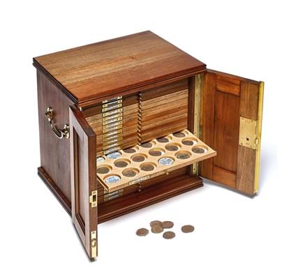 Coin cabinet