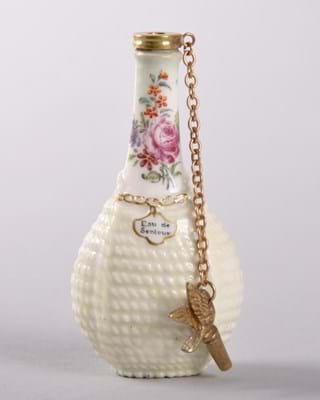 Chelsea porcelain perfume bottle