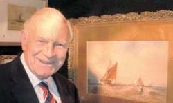 Obituary: Watercolour dealer Commander John Morton Lee OBE RN