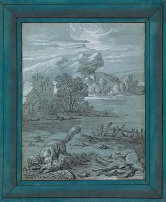 Jean-Baptiste Oudry drawing