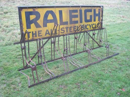 Raleigh eight-bike rack