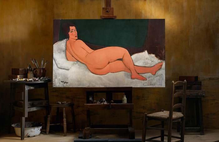 Nu couché by Amedeo Modigliani