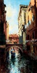 Saleroom selection: Three pictures under £1500 including a Peter Kuhfeld view of Venice