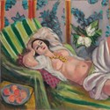 Odalisque couchée aux magnolias by Henri Matisse
