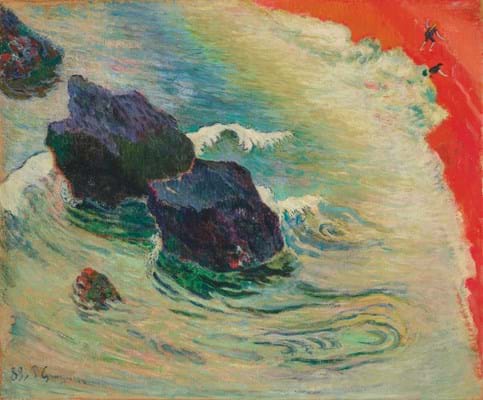 ‘La Vague’ by Paul Gauguin