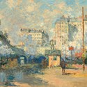 Claude Monet’s ‘Extérieur de la gare Saint-Lazare, effet de soleil’