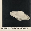 London Underground poster designed by Man Ray 
