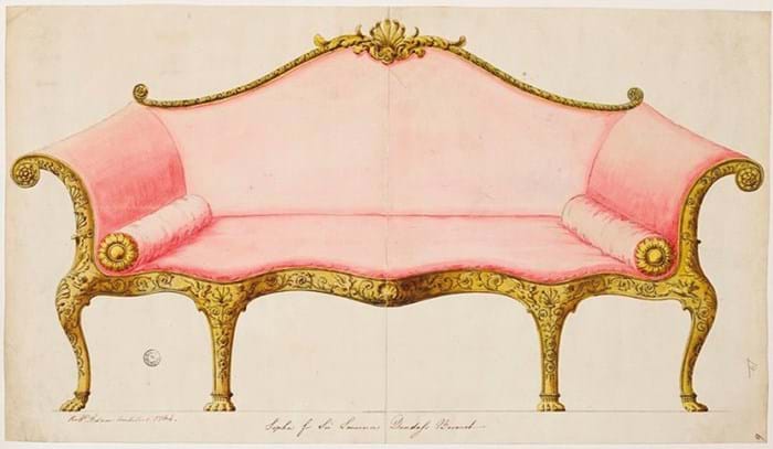 Design by Robert Adam for Dundas sofas