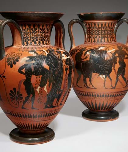 Ancient Greek vases bought by the Louvre
