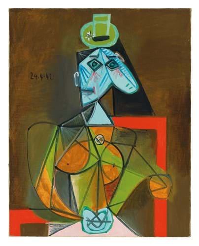 Pablo Picasso portrait of Dora Maar