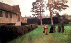 Bowled over by Singer Sargent - National Trust secures painting of Ightham Mote