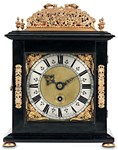 Table clock by Knibb’s apprentice sells at Chiswick Auctions