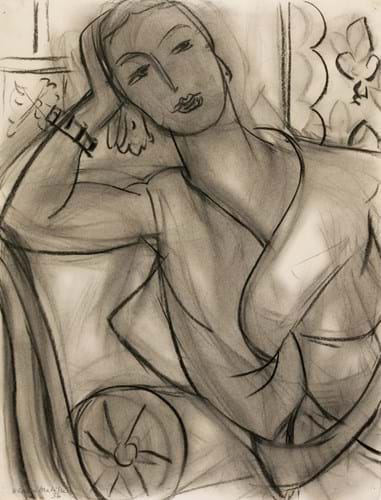 Henri Matisse, Portrait of Mrs Hutchinson