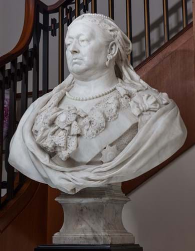 Queen Victoria by Alfred Gilbert at the Fitzwilliam Museum