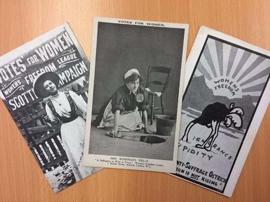 Postcards of suffragettes 2 - credit Hansons (1).jpg