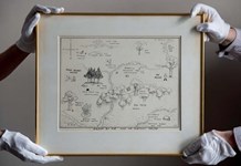 'Hundred Acre Wood' map leads way to book illustration auction record