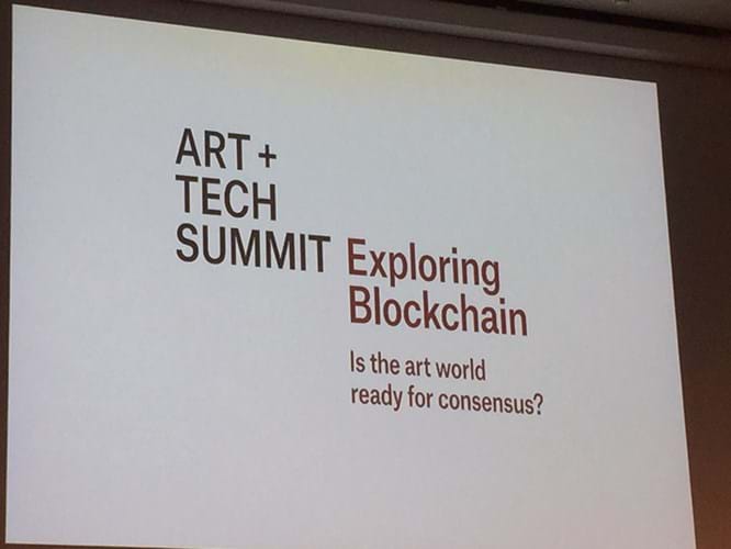 Christie’s Art + Tech Summit
