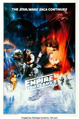 WORLD RECORD-$26,400 Empire Strikes Back  Roger Kastel Concept Poster credit Heritage Auctions.jpg