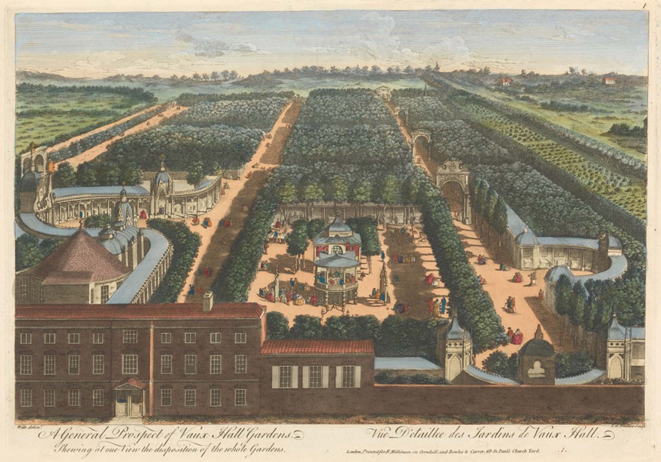 Воксхолл Лондон 18 век