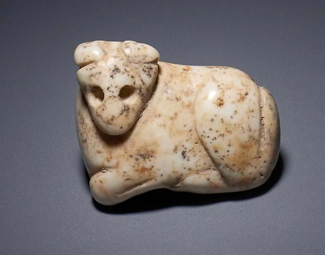 Jemdet Nasr period marble amulet