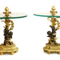 A pair of gilt bronze-mounted side tables.jpg