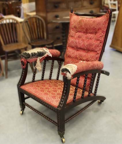 Morris & Co adjustable armchair