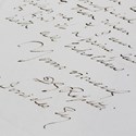 Dante Gabriel Rossetti letter