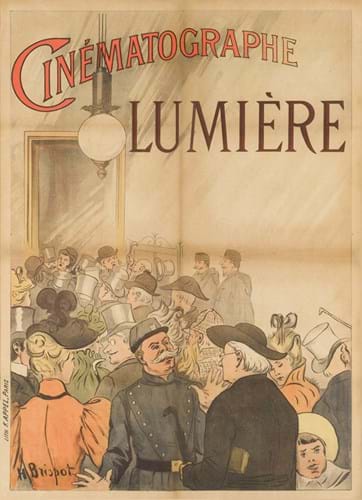 Cinématographe Lumière poster by Henri Brispot