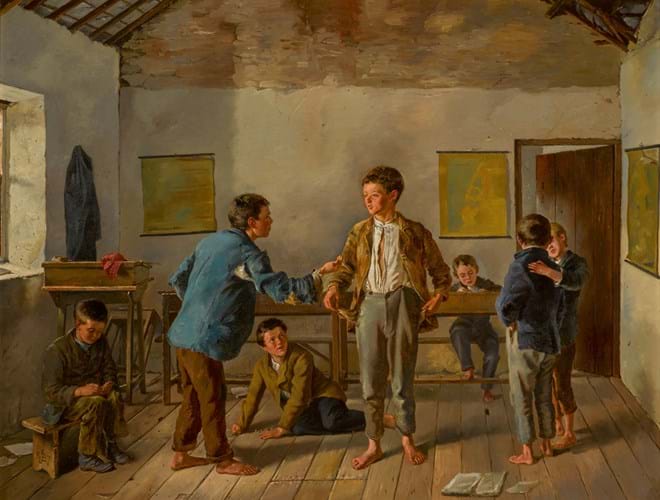 The School Room (Empty Pockets) by James Brenan
