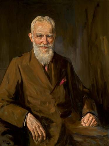 Portrait of George Bernard Shaw by Sir John Lavery