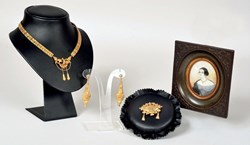 Swedish jewellery and portrait miniature in Leominster sale