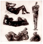 Three Henry Moore sketches emerge at Weschlers in Maryland