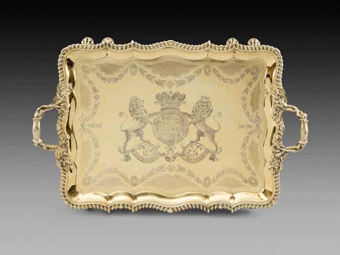 Koopman Rare Art An important George IV tray