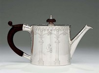 News In Brief – including a colonial silver teapot donated to a US museum