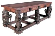 Table made of Spanish Armada ship parts up for auction at Adam's in Ireland