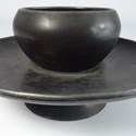 Black lacquer cup