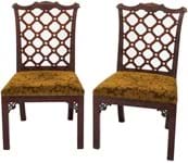 Chairs sit pretty in salerooms among furniture auction selections