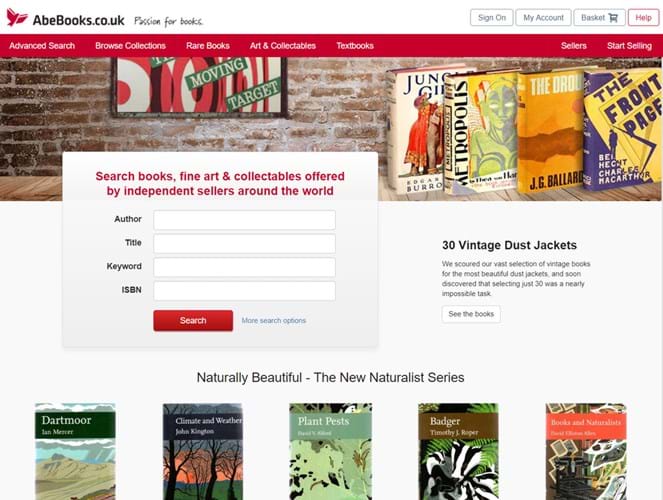 AbeBooks website