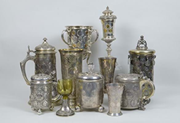 Silver cups