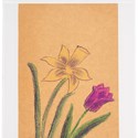 01_Crayon Coloring of Flowers from the First Grade with His Mother's Note Heritage Auctions_1.jpg