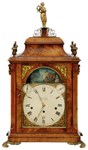 Musical bracket clock offered at latest horological auction in Massachusetts 