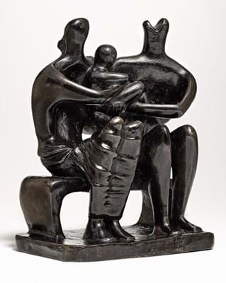 Henry Moore ‘Family Group’ maquette