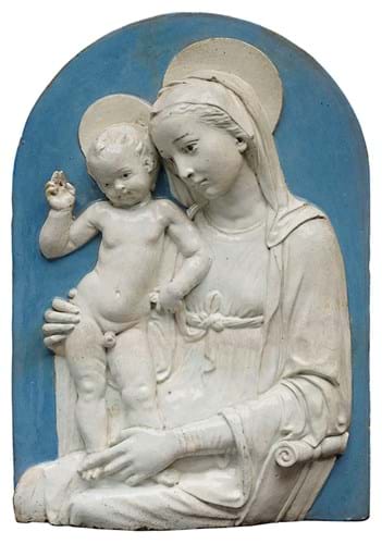 relief by Andrea Della Robbia