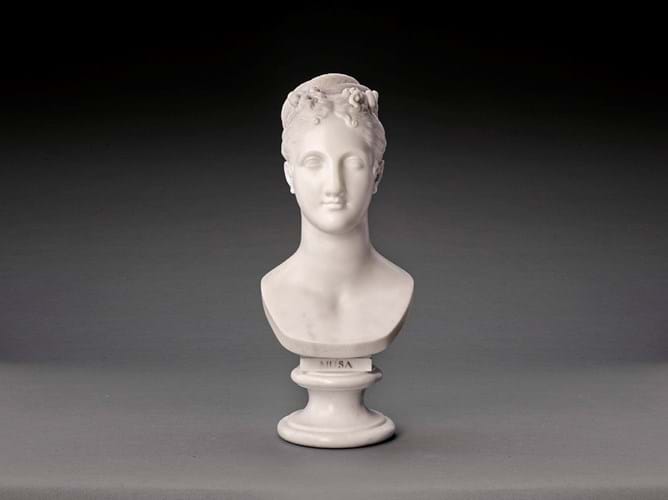 ‘Bust of a Muse’ by Cincinnato Baruzzi