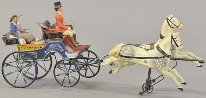 Buchner tinplate carriage