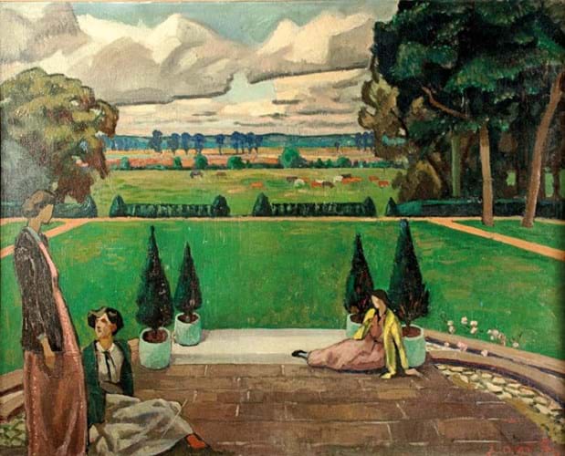 Roger Fry painting