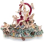 Meissen sea goddess figure group at Leslie Hindman leads selection of US auction highlights